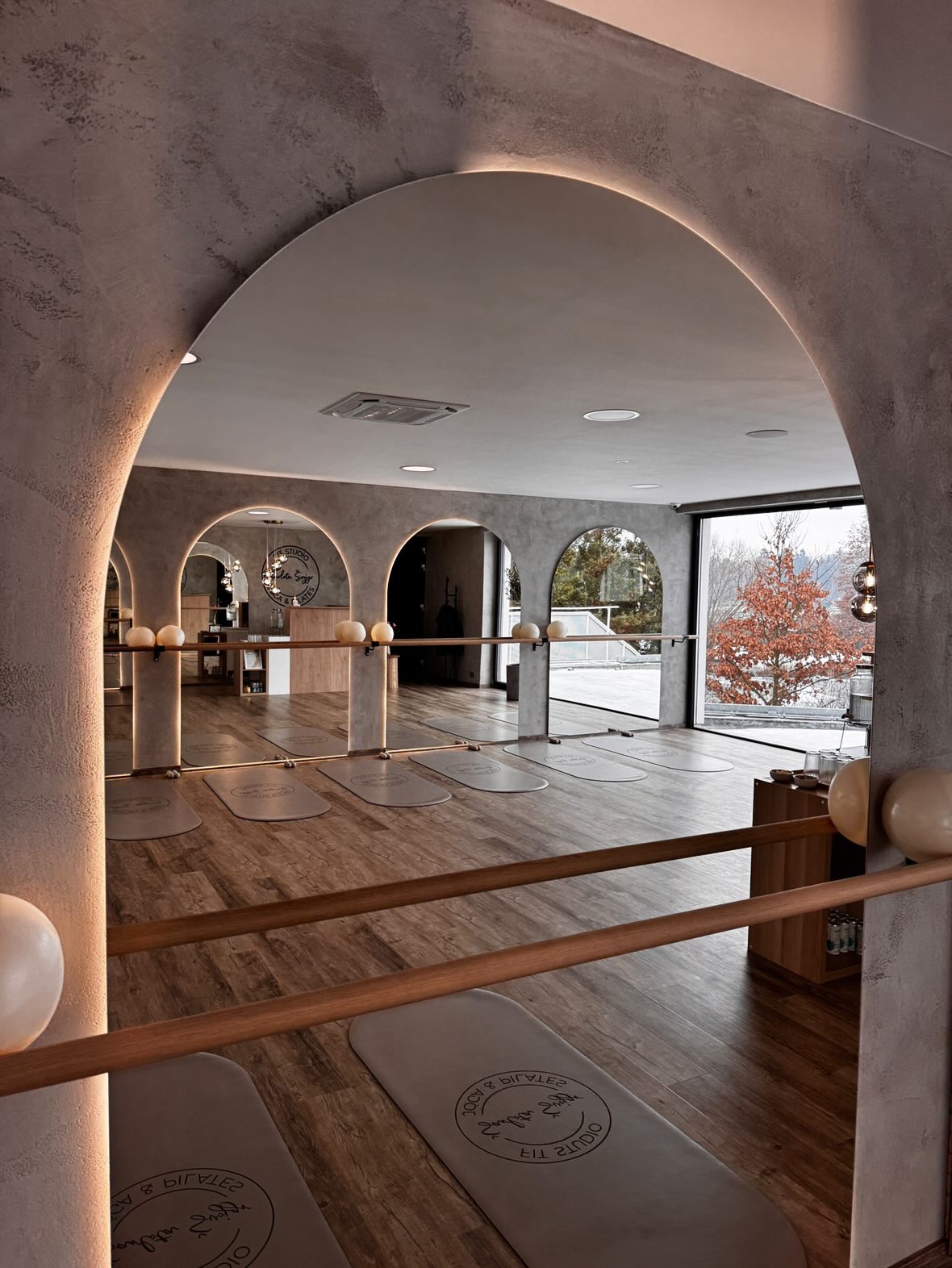 Betonová stěrka Realizace studio